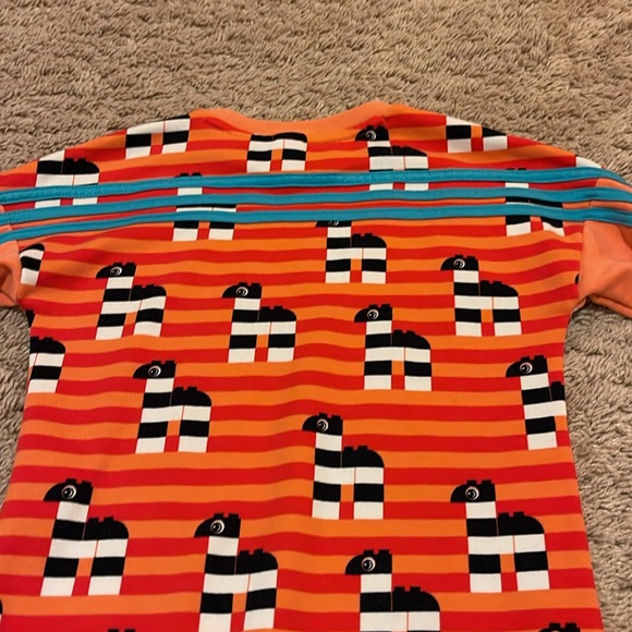One of a Kind  Boys Kids Adidas and Lego Duplo One Piece Sleeper Pajamas size 2T - Picture 14 of 16
